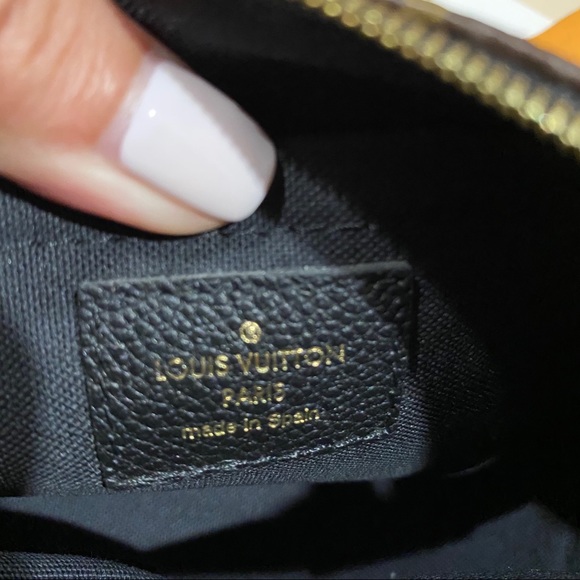 *SOLD*Louis Vuitton Pallas Clutch Noir - Picture 9 of 13